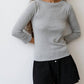 Donni. - Baby Rib Boat Neck Tee