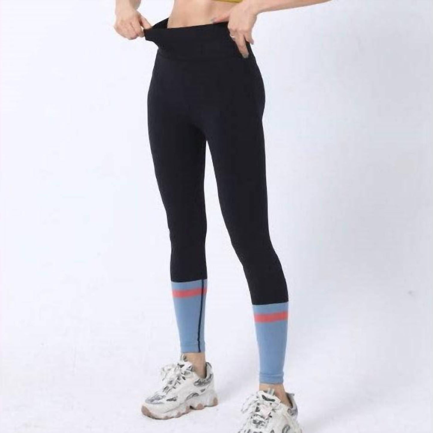 Rockstar Peach - City Girl Sock Legging