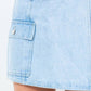 American Bazi - Chic Cargo Pocket Mini Skort