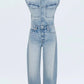 Pistola - Ace Sleeveless Barrel Leg Jumpsuit