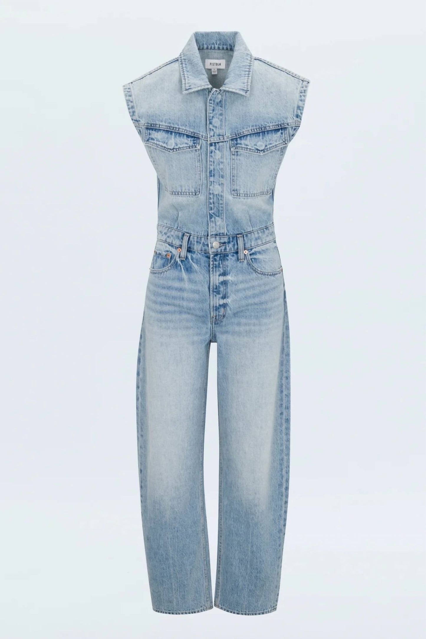 Pistola - Ace Sleeveless Barrel Leg Jumpsuit