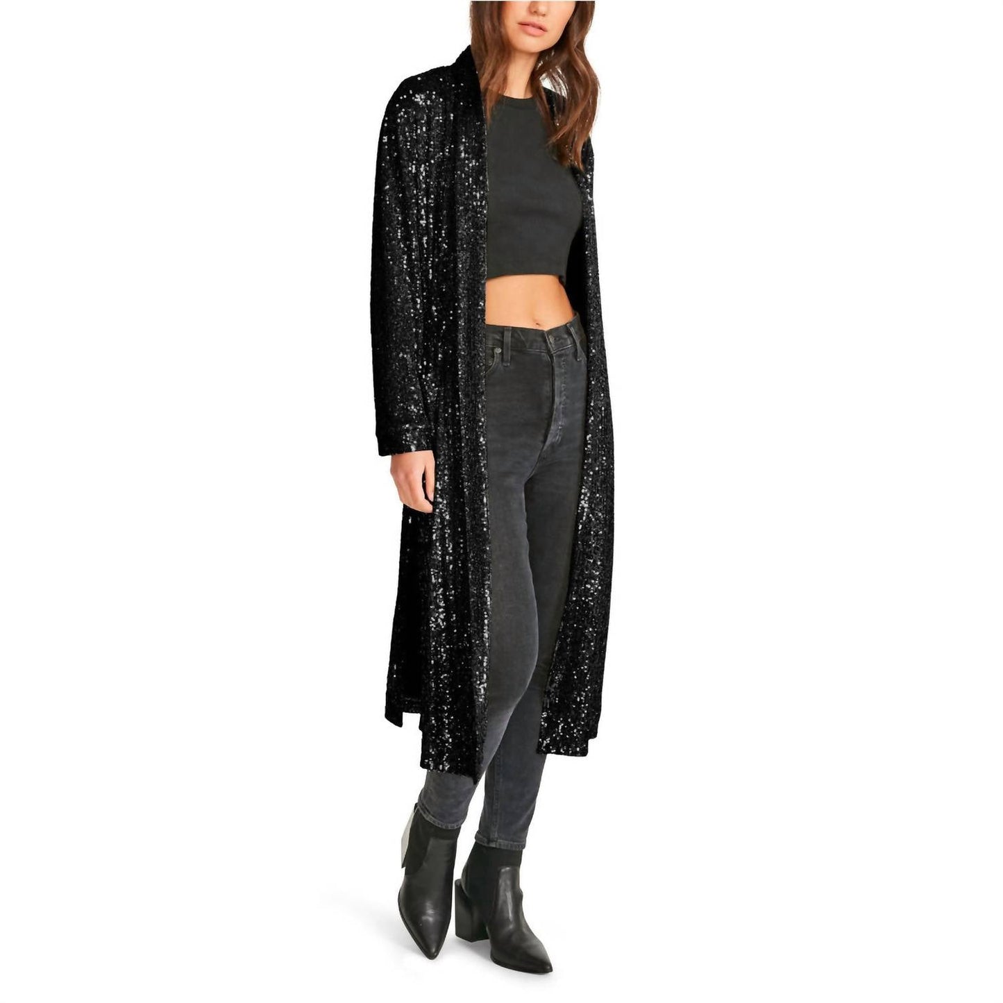 Steve Madden - Show Stopper Sequin Duster Jacket