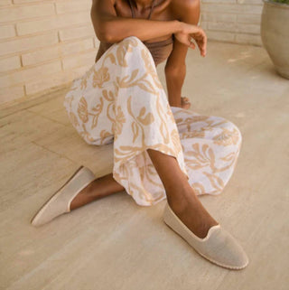 Le Mogador - Women's Eva Slip On Flat Shoes