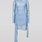 Saemdi - Draped Mesh Dress