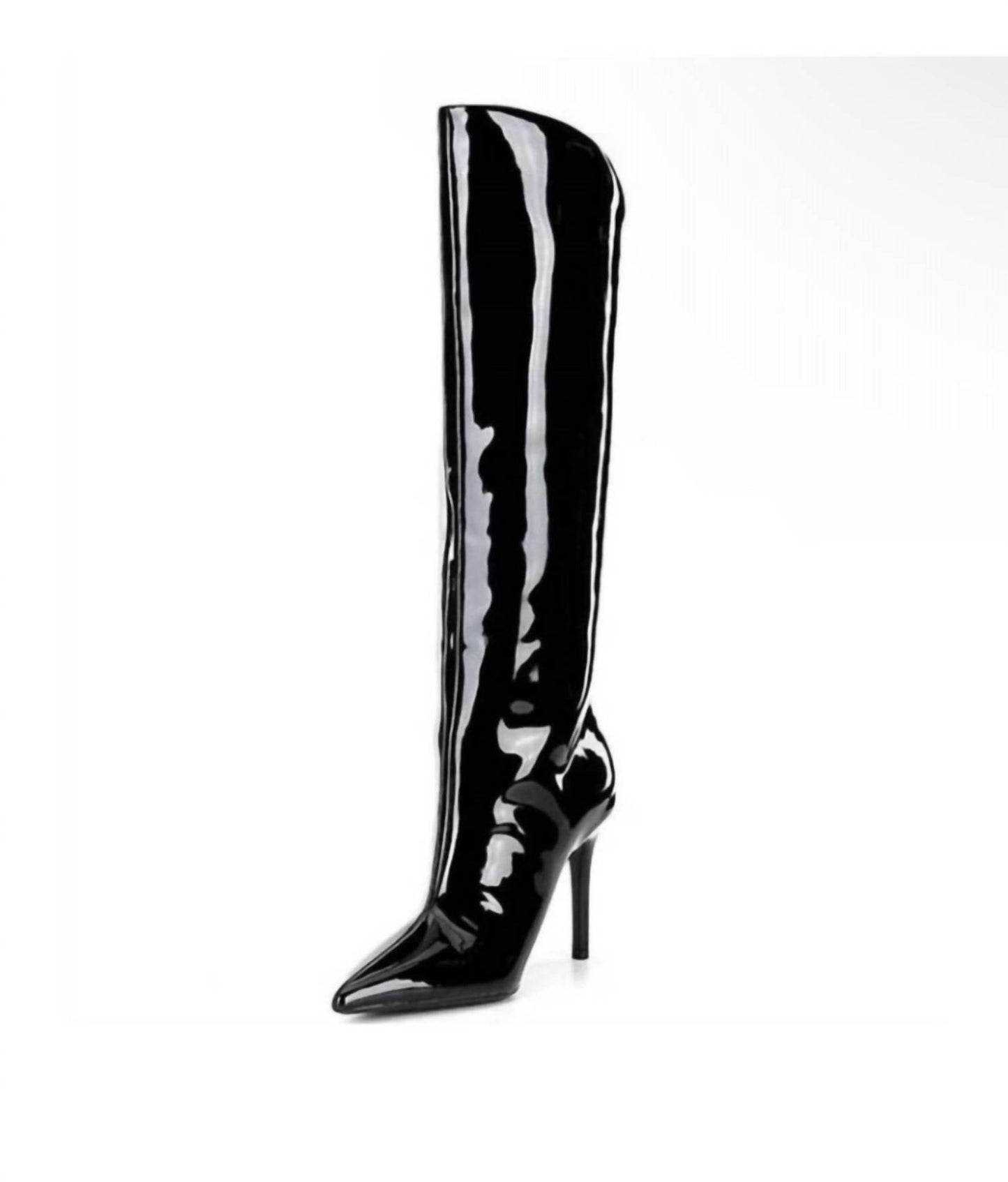 Steve Madden - Women's Sarina Patent Point Toe Boots