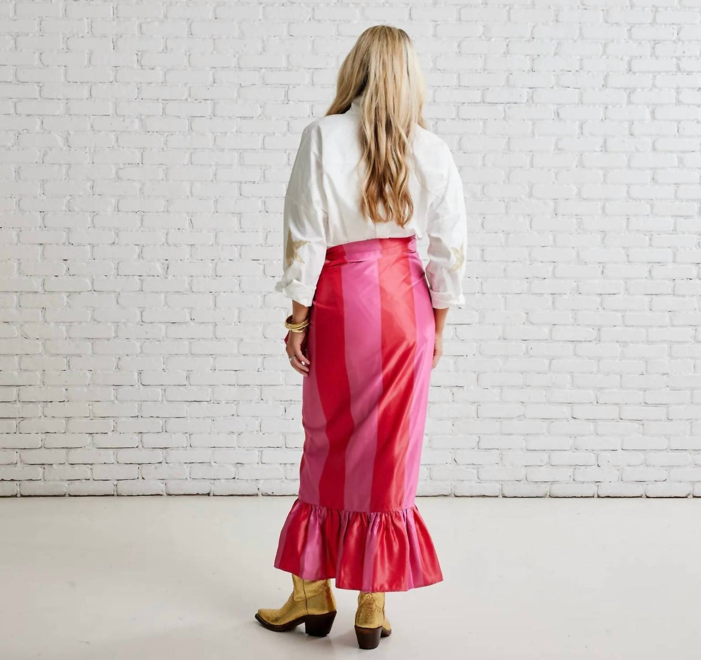 Caryn Lawn - Whitney Wrap Skirt