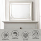 Laveda Mirror With LED - White