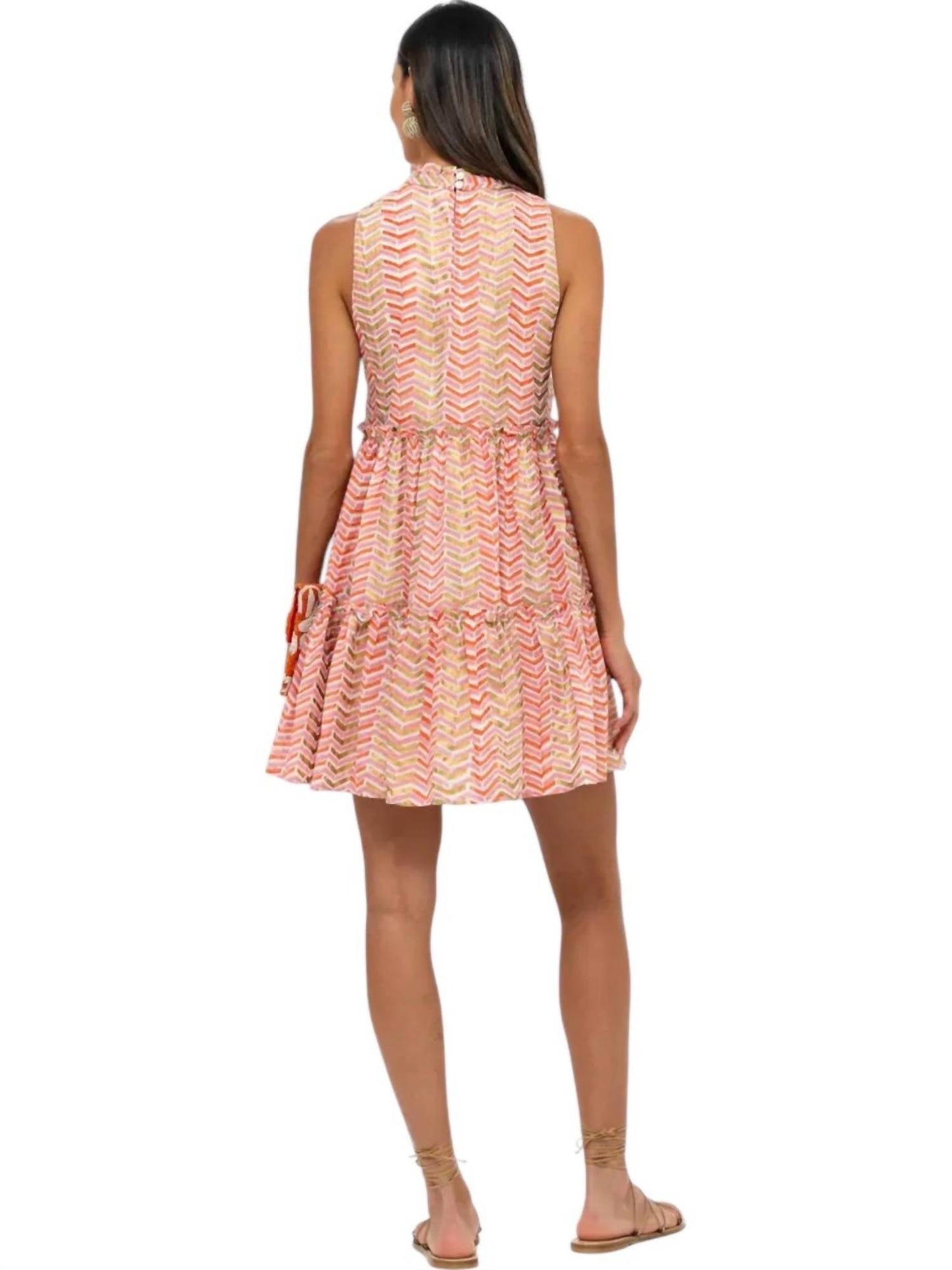 Oliphant - Ruffle Tiered Short Dress