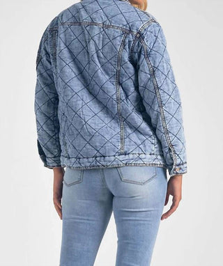 Elan - Quilted Jean Jacket