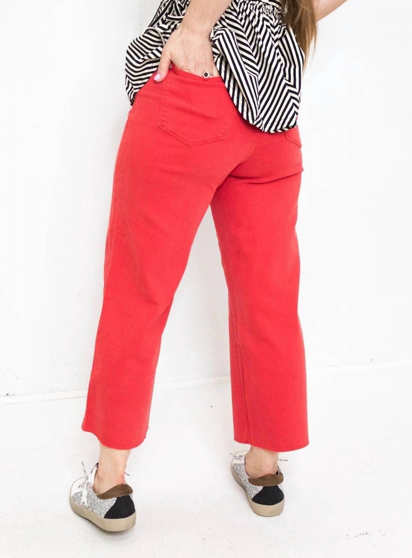 Judy Blue - Women's Wide Crop Pants