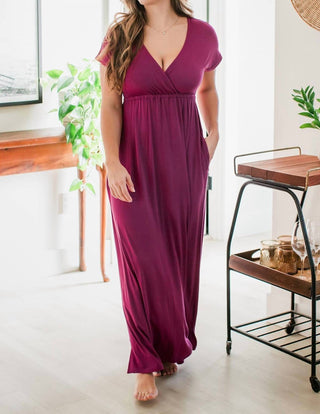Yala - Zoey Crossover Bamboo Maxi Dress