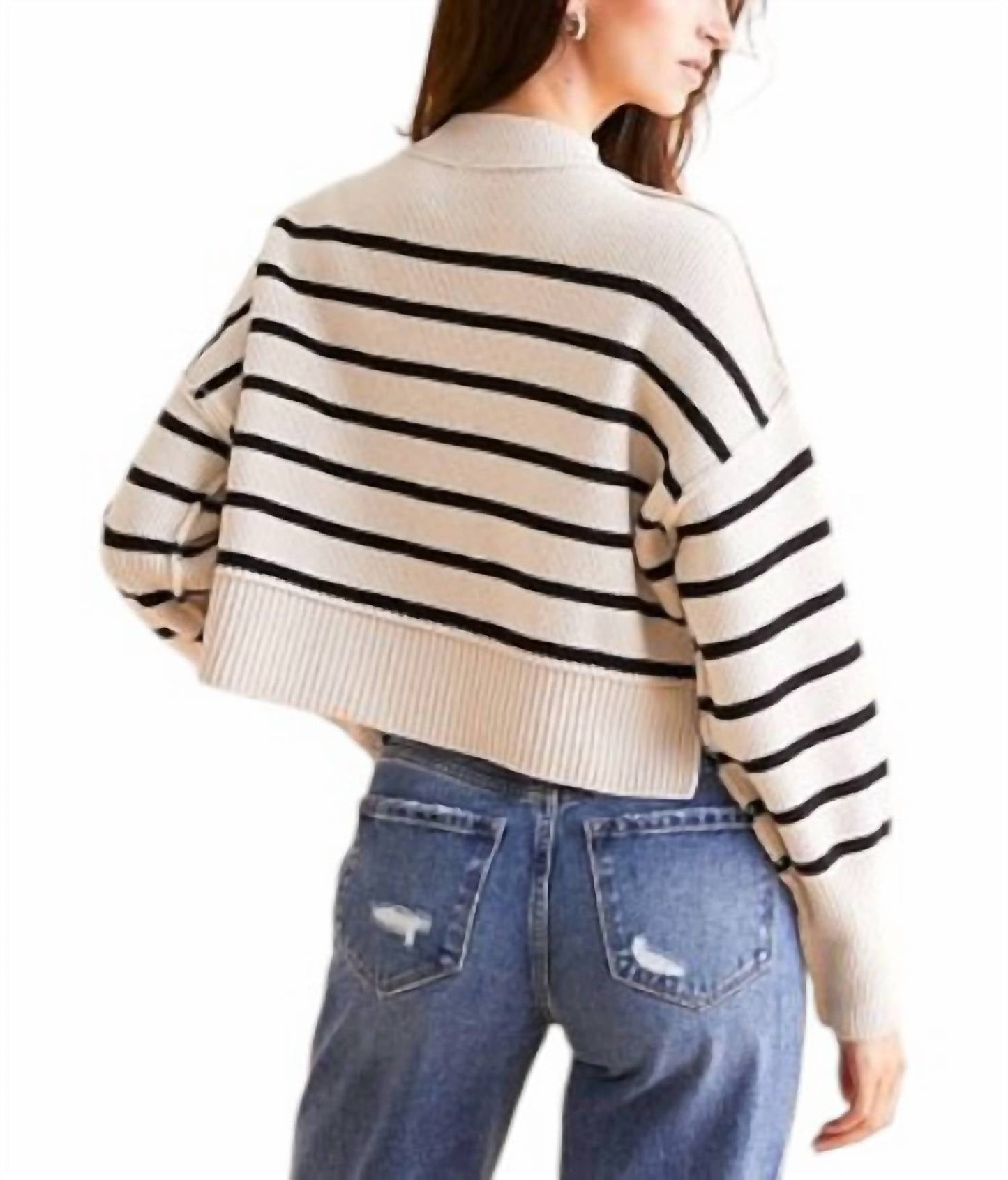 Free People - Stripe Easy Street Crop Top