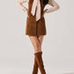 Astr - Gisselle Corduroy Mini Dress