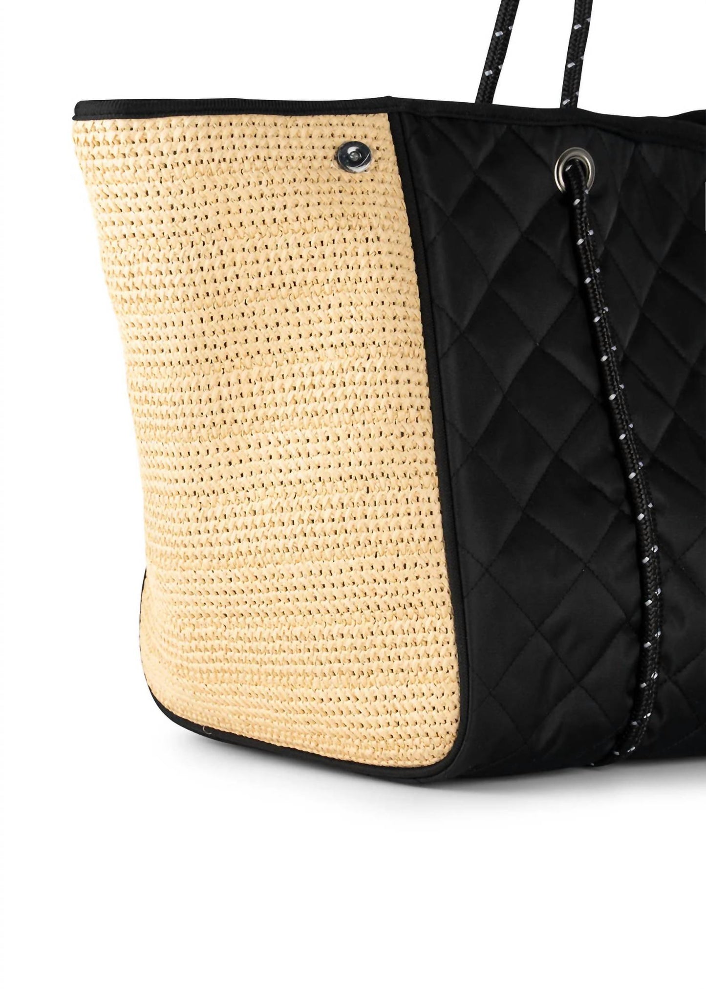 Haute Shore - Women's Greyson Quilted Raffia Tote