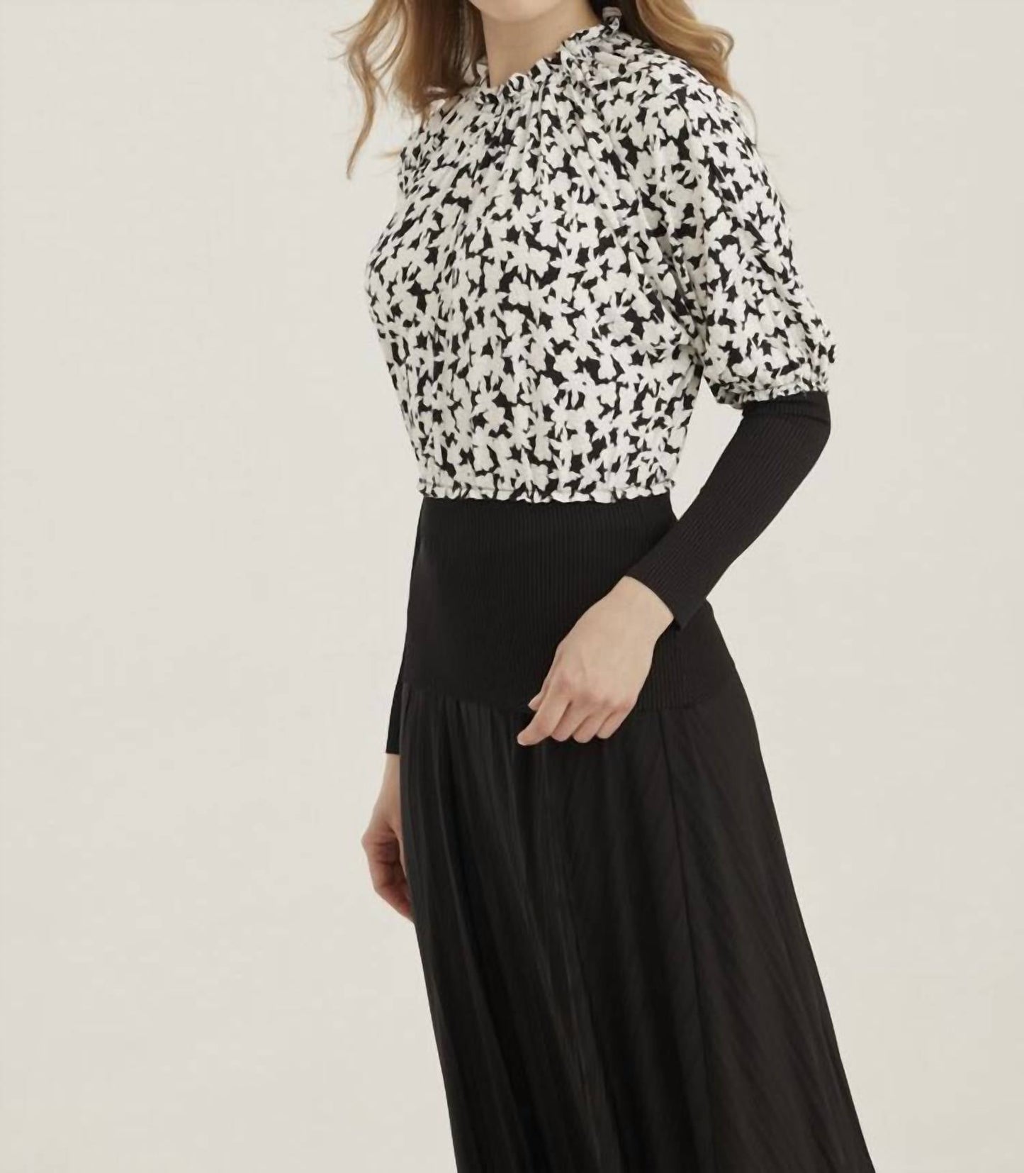 Beat - Floral Print Sweater