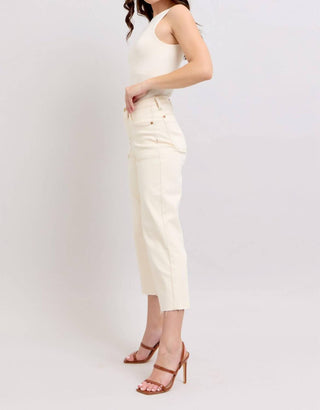 Judy Blue - High Waist Crop Wide Jeans