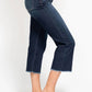 Judy Blue - High Waist Cropped Wide Leg Jeans