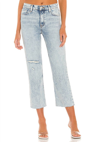 Hudson - Remi High Rise Straight Cropped Jean