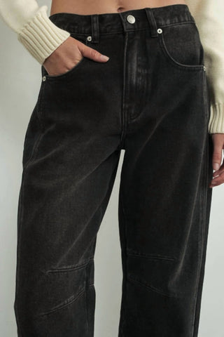Aaron & Amber - Slouchy Relax Barrel Jean