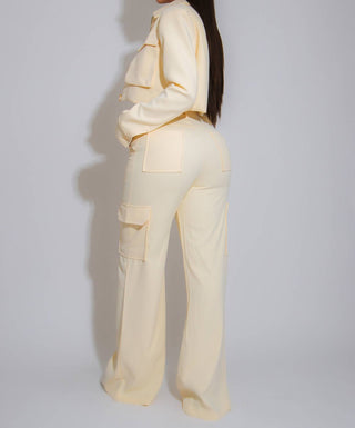 Diva - Luxe Utility Cargo Pant Set