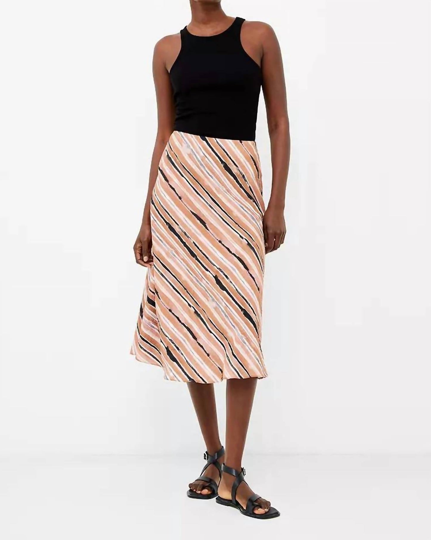 French Connection - Gaia Flavia Textured Skirt