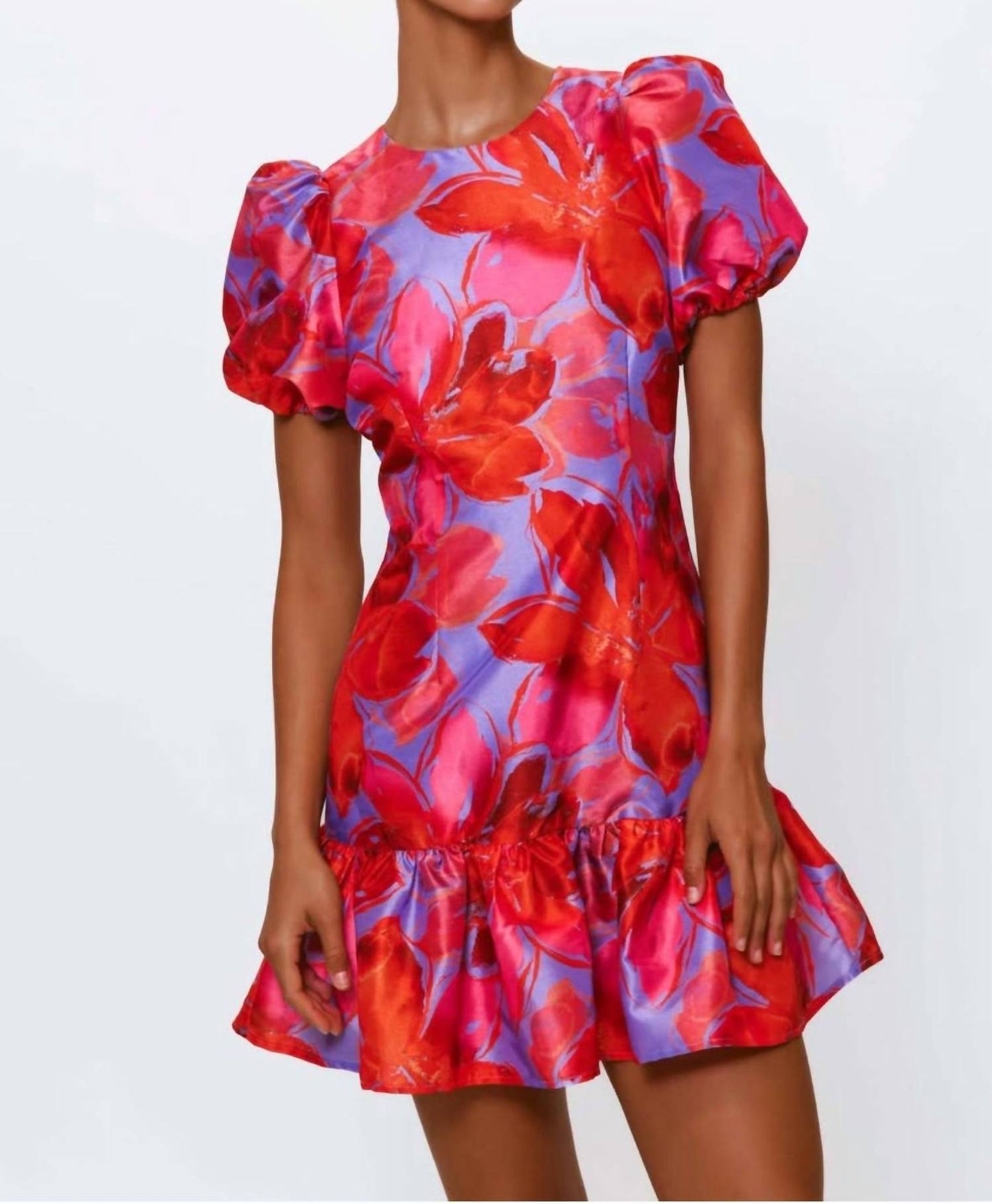 Hutch - Rayan Puff Sleeve Mini Dress
