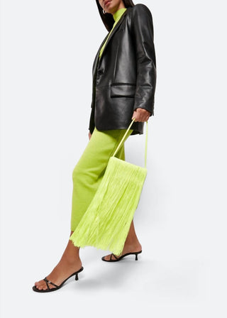 Alexander Wang - Women's Satin Crystal Fringe Shoulder Bag