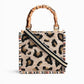 America & Beyond - Women's Luxe Leopard Handbag