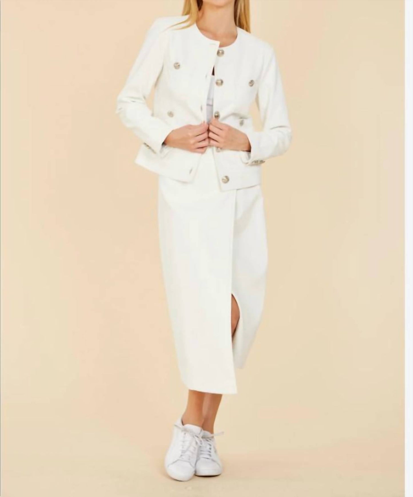 Dolce Cabo - Vegan Leather Wrap Skirt