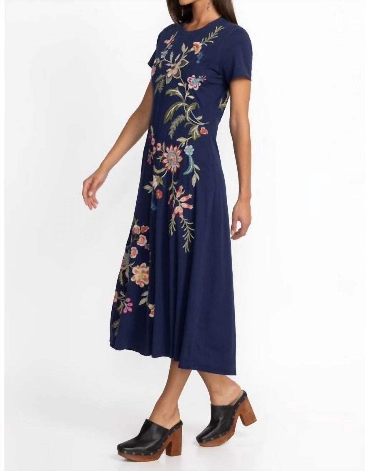 Johnny Was - JULIANNA CREW NECK SWING DRESS