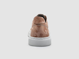 Kcr Group - Women's Classic Camo Leather Sneakers