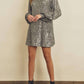 Dress Forum - LONG SLEEVE SEQUIN DRESS