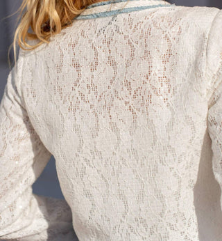 Choklate Paris - Denim Patch Tweed Jacket