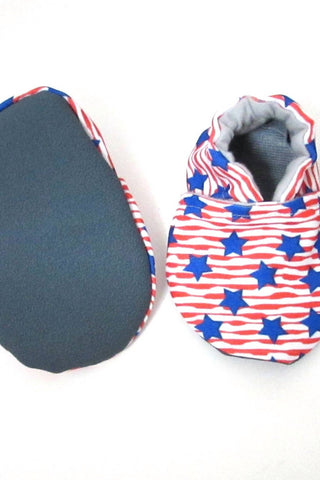 Cabooties - Baby Stars And Stripes Canvas Shoes