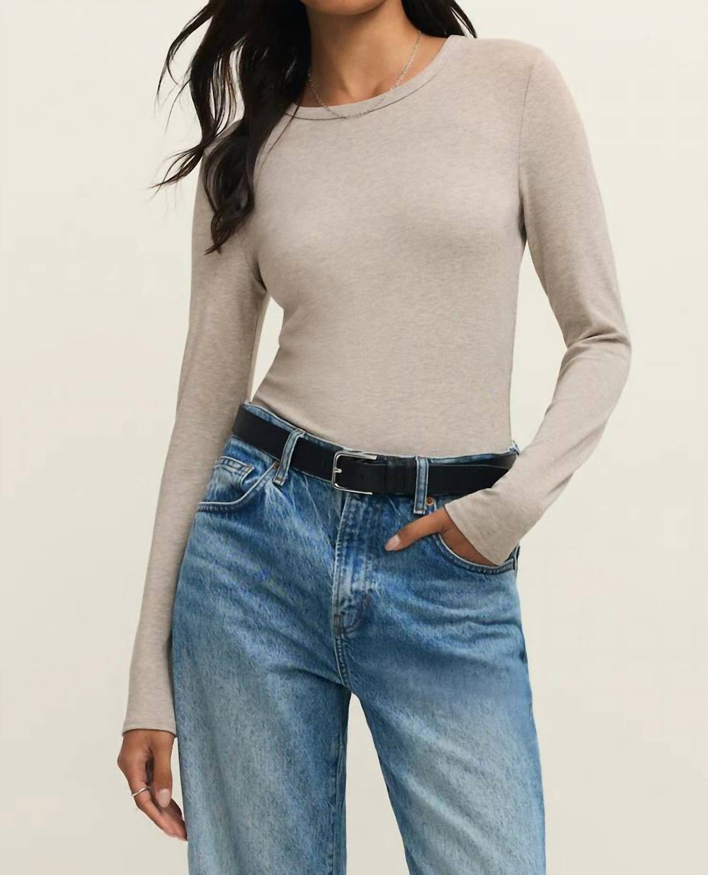 Z Supply - Second Skin Crew Long Sleeve Top