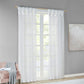Twist Tab Voile Sheer Window Pair