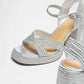 Castaner - Women's Valle Metallic Braided Platform Sandals