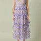 Endless Rose - Crochet Layered Midi Dress
