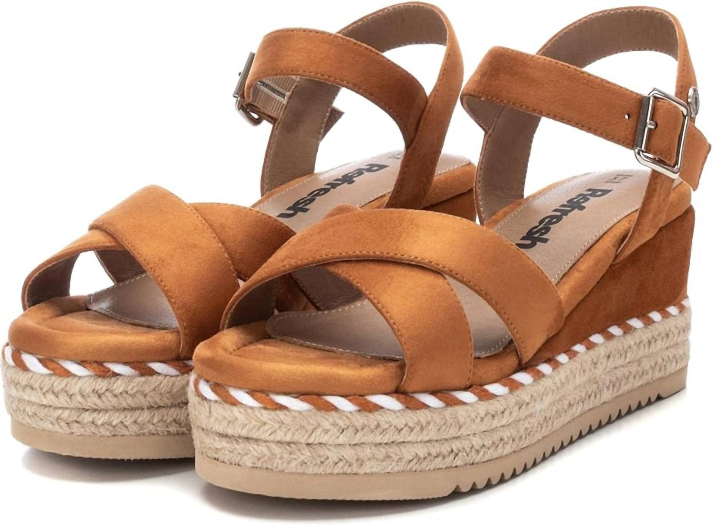Xti - Women's Suede Wedge Sandals