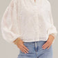 Entro - floral embroidered blouse