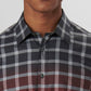 Bugatchi Uomo - Julian Gradient Windowpane Check Shirt