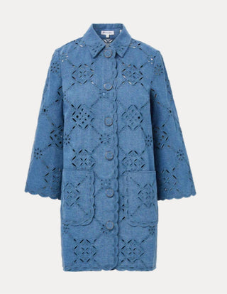 Veronica Beard - Erilyn Eyelet Shirtdress