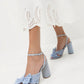 Loeffler Randall - Women's Camellia Pleated Bow Heels