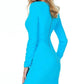 Ashleylauren - Long Sleeve Sheath Cocktail Dress