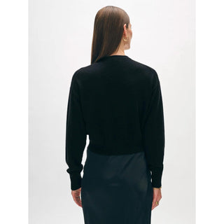 White + Warren - Cashmere Rhinestone Cardigan