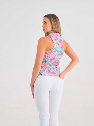 Dolcezza - Wishful Blooming Floral Print Top
