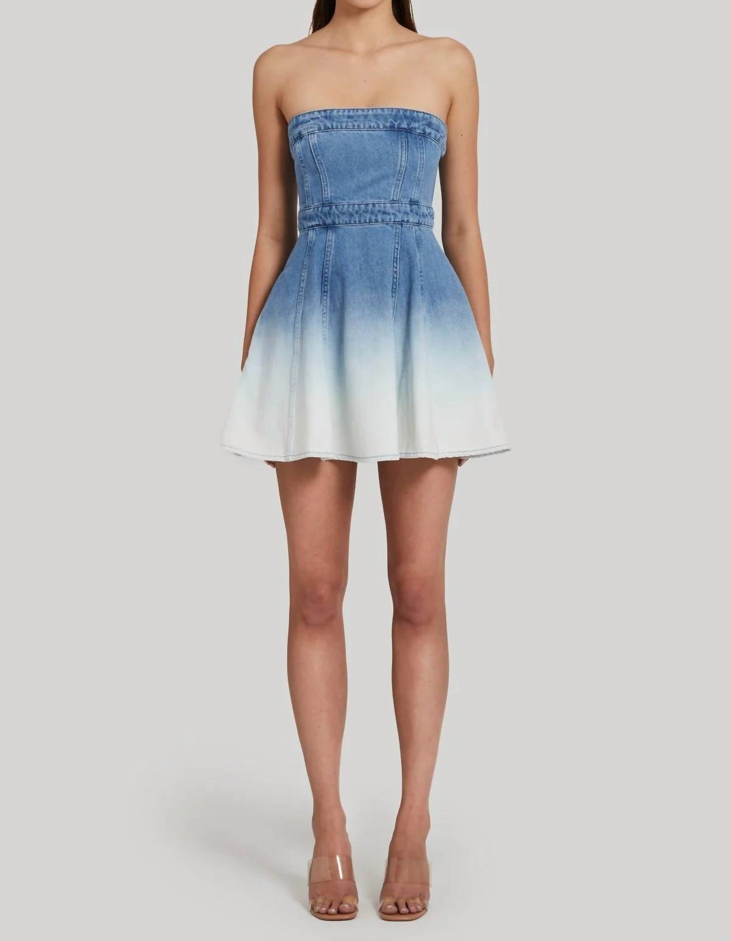 Amanda Uprichard - Meryl Denim Mini Dress