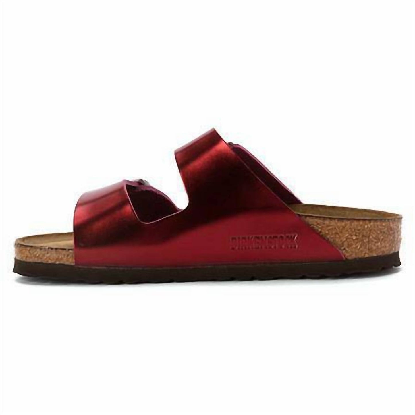 Birkenstock - Women's Arizona Metallic Leather Soft Footbed