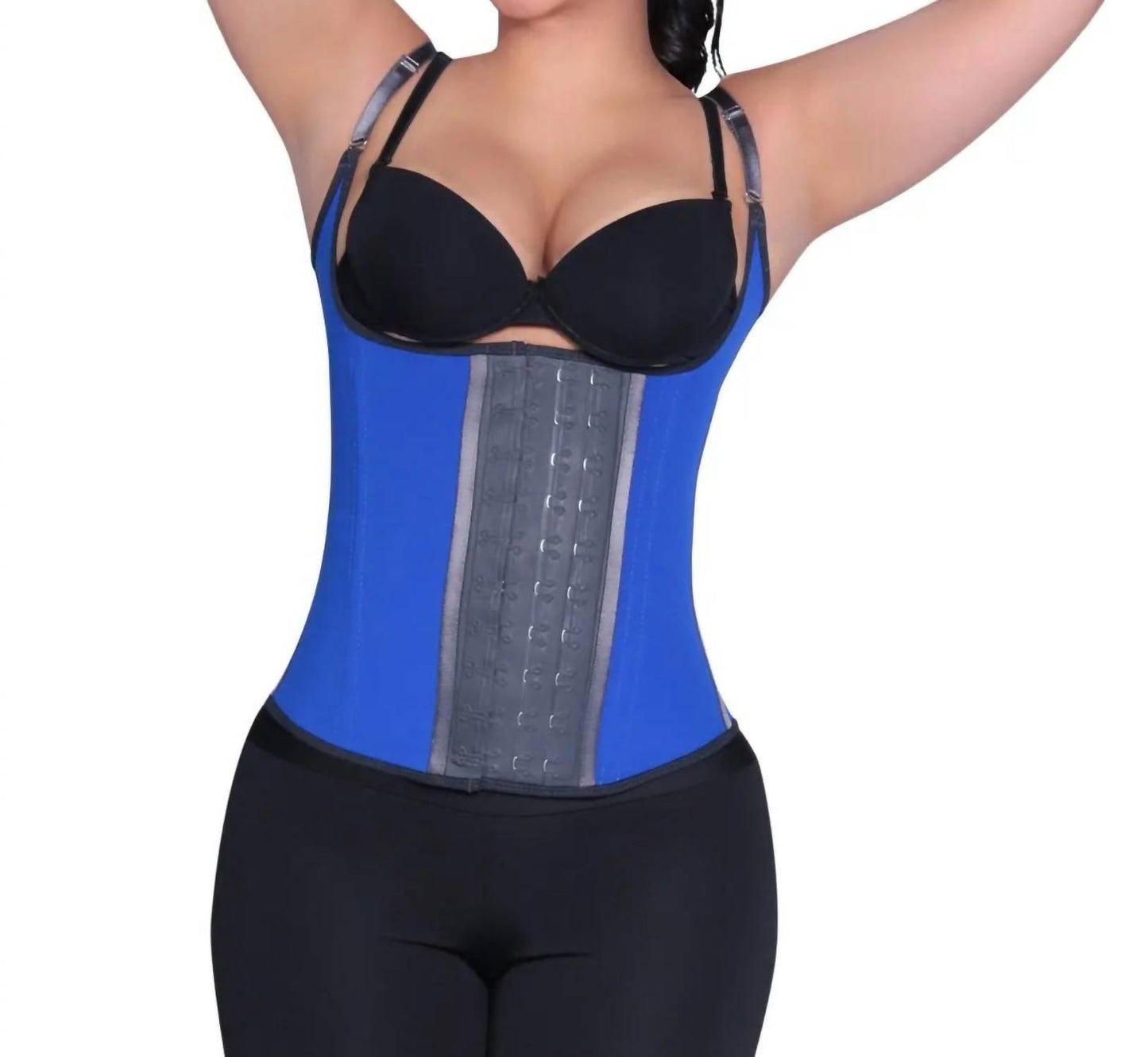 Siluets - Latex Waist Trainer With Straps