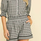 Pinch - Gingham Contrast Plaid Shorts